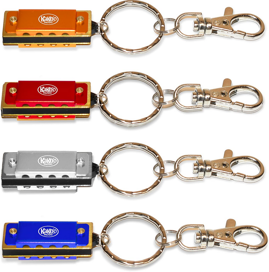 Mini Keychain Harmonica
