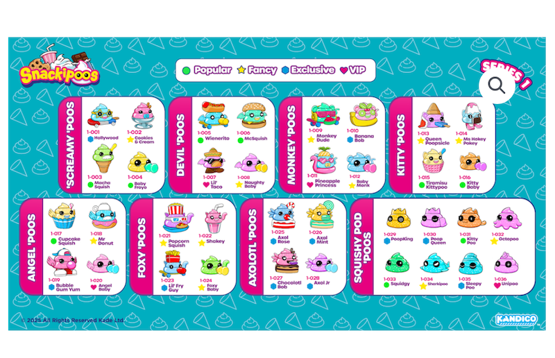 SquishyVerse Snackipoos Family Pack