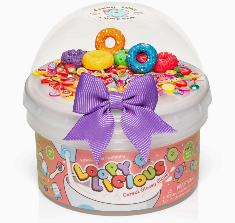 Loopylicious Cereal Glossy Signature Dome™ Slime