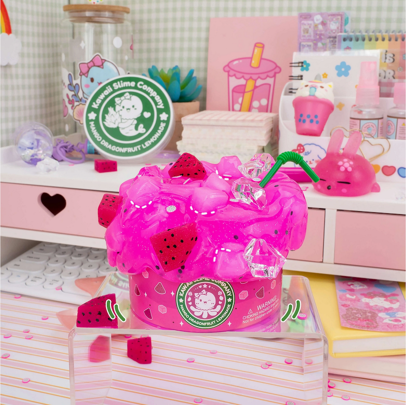 Mango Dragonfruit Lemonade Refresher Jelly Cube Signature Dome™ Slime