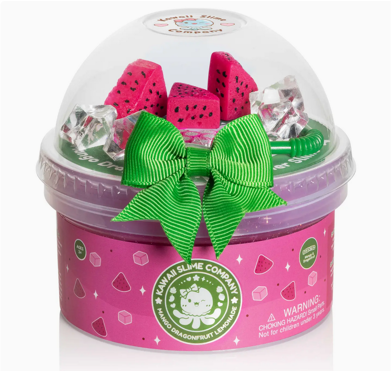 Mango Dragonfruit Lemonade Refresher Jelly Cube Signature Dome™ Slime