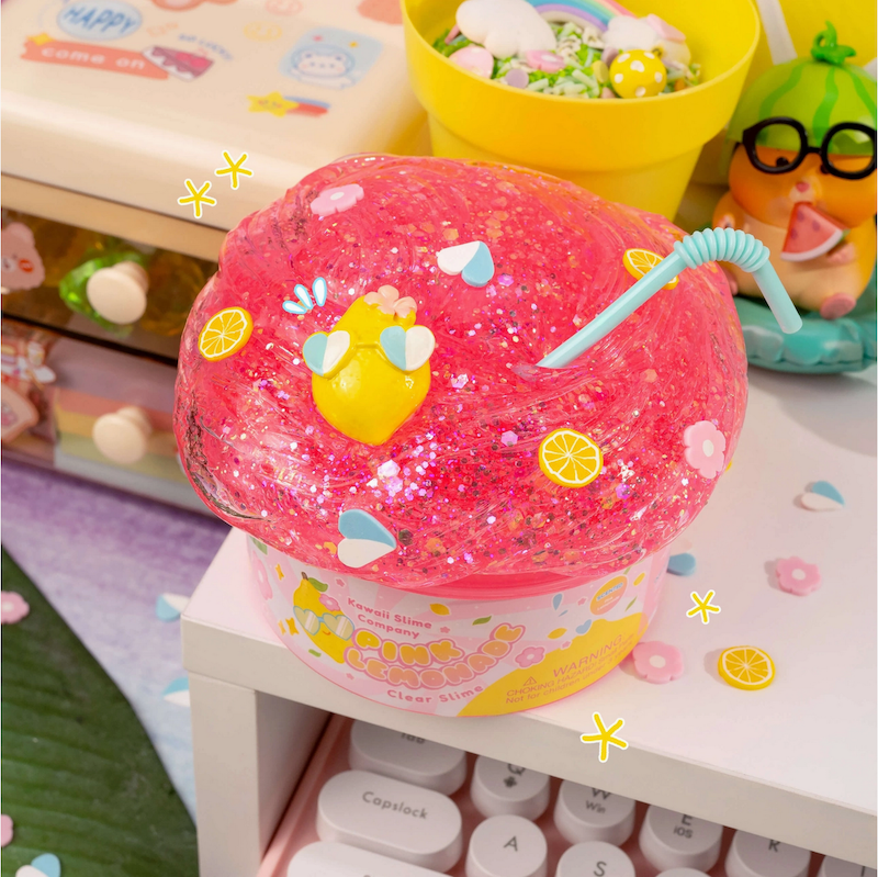 Pink Lemonade Clear Signature Dome™ Slime