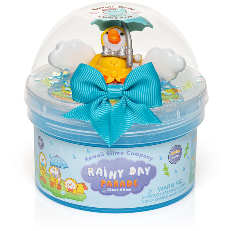 Rainy Day Parade Clear Signature Dome™ Slime