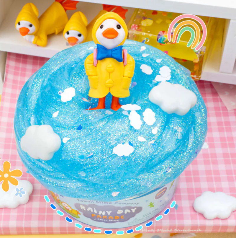 Rainy Day Parade Clear Signature Dome™ Slime