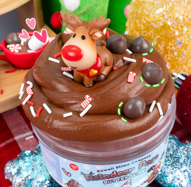 Reindeer Poop Butter Dome Slime