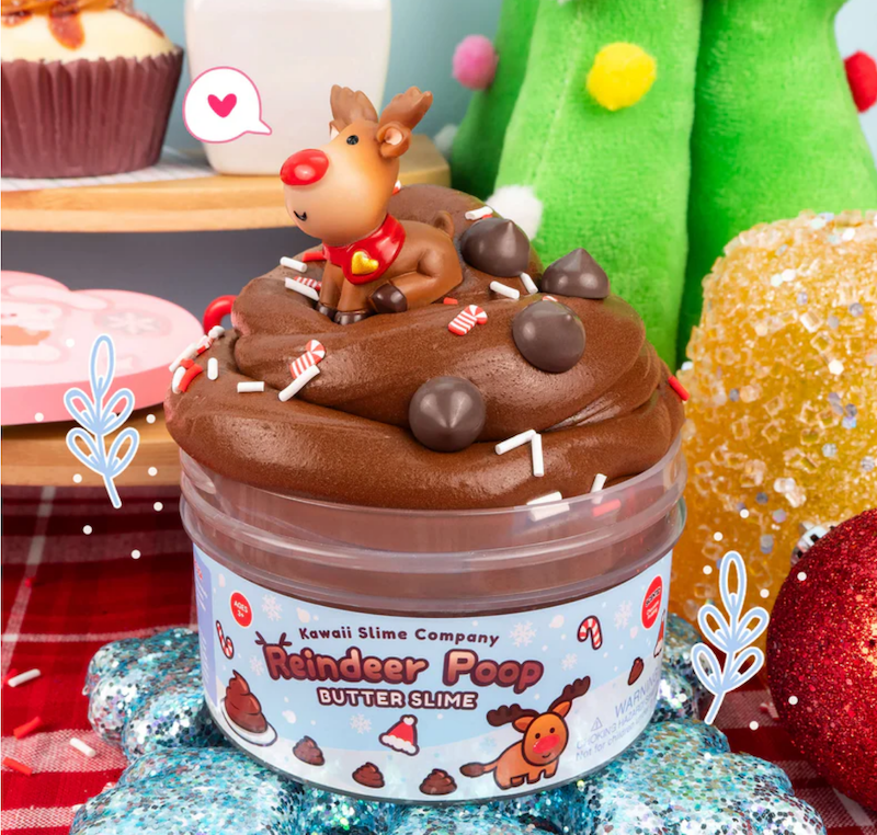 Reindeer Poop Butter Dome Slime