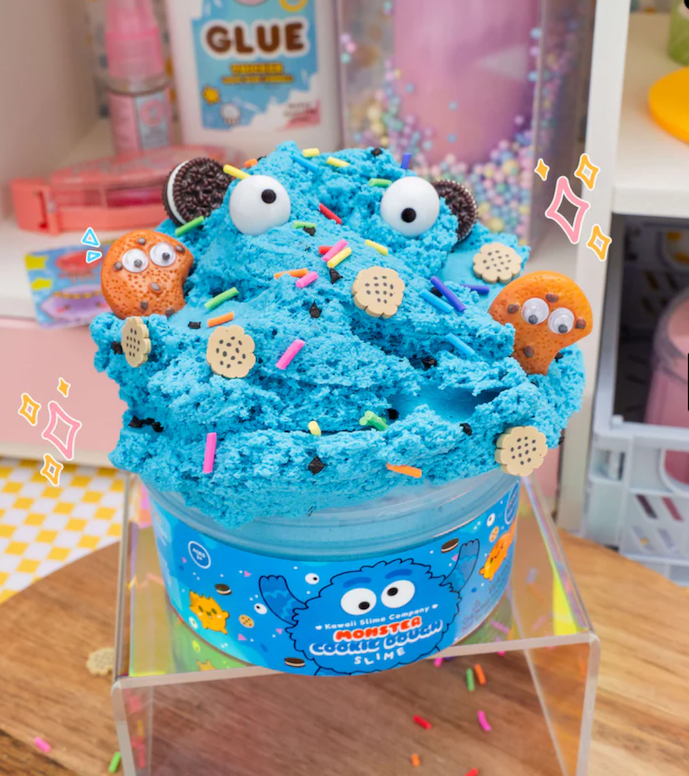 Kawaii Slime - Monster Cookie Dough