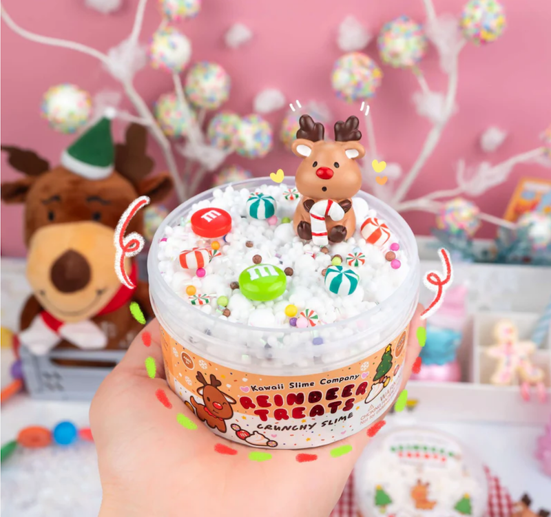 Reindeer Treats Crunchy Dome Slime