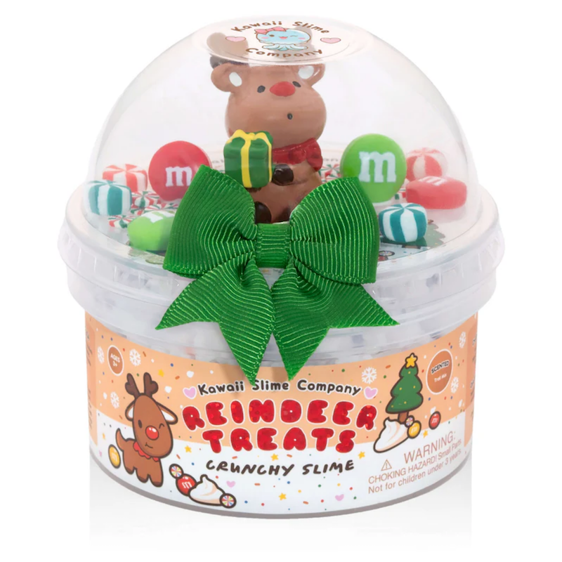 Reindeer Treats Crunchy Dome Slime