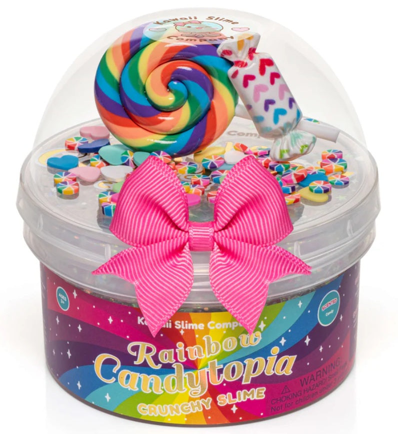 Rainbow Candytopia Crunchy Slime