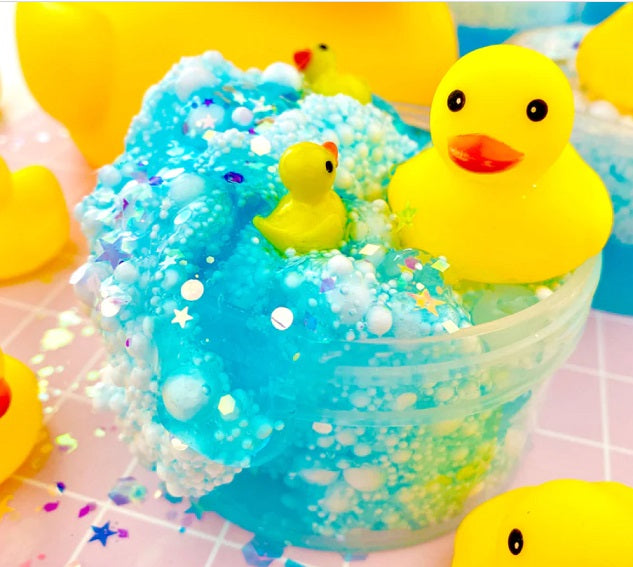 Squeaky Clean Bubble Bath Floam Slime