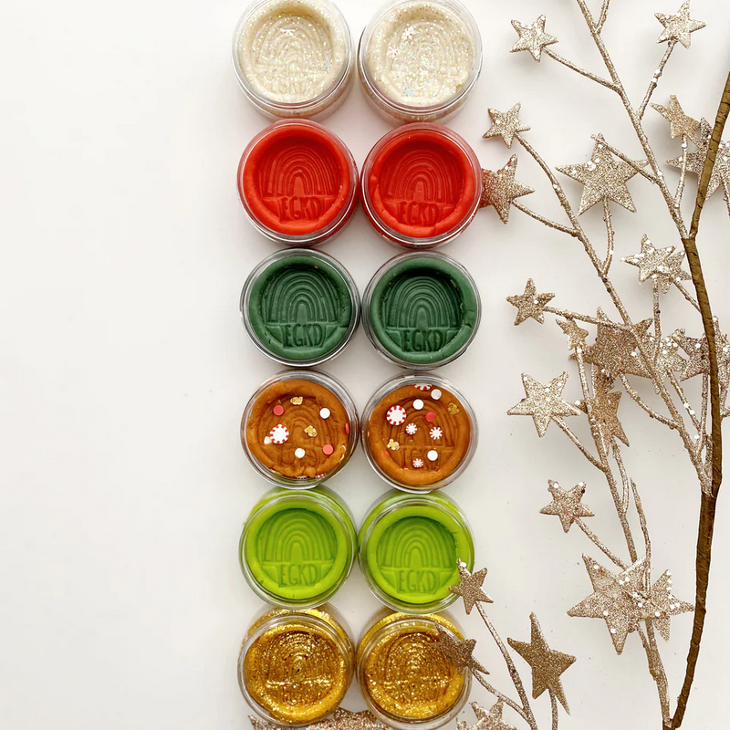 Holiday Rainbow Mini KidDough Set
