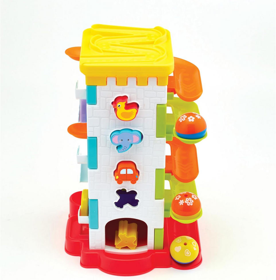 Drop 'n Roll Activity Tower