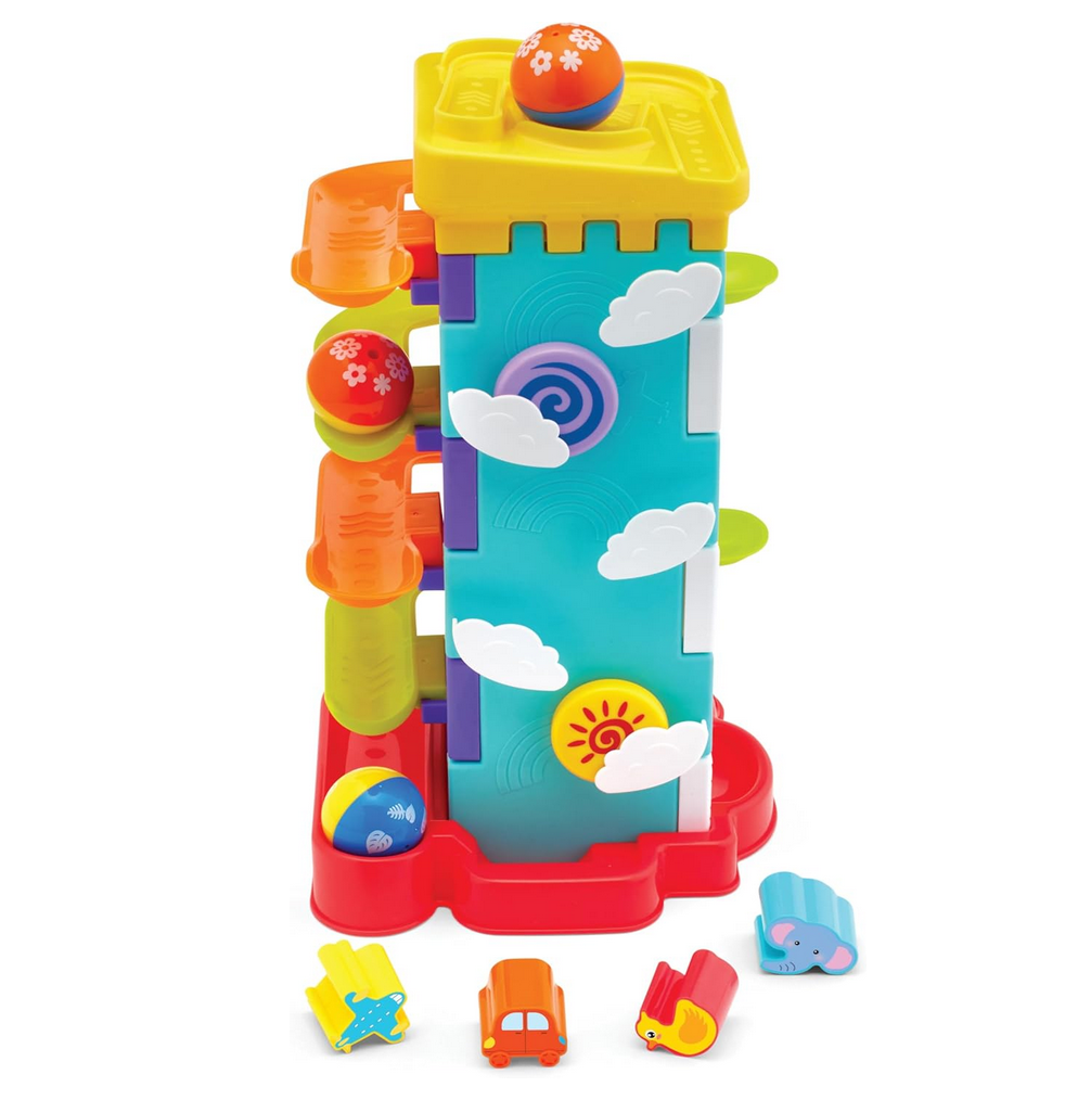 Drop 'n Roll Activity Tower