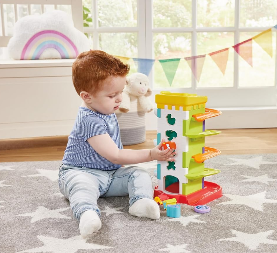 Drop 'n Roll Activity Tower