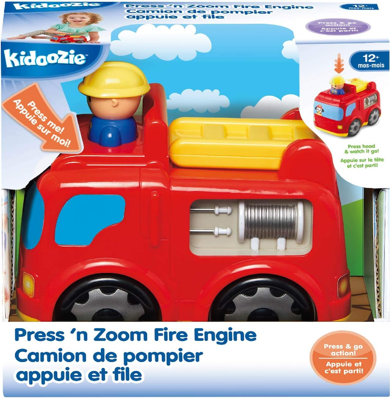 Press 'n Zoom Fire Engine