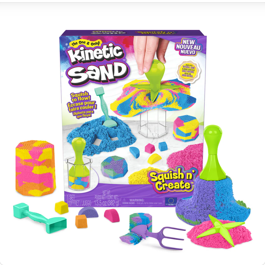 Kinetic Sand Squish N Create Set