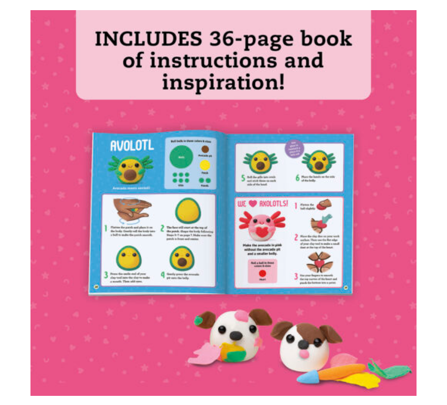 Air-Dry Clay Animal Party!