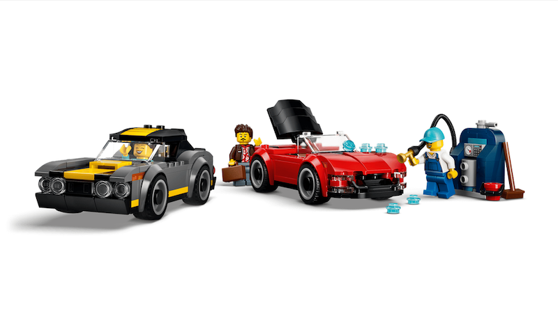 LEGO® City Drive-Through Car Wash 60497