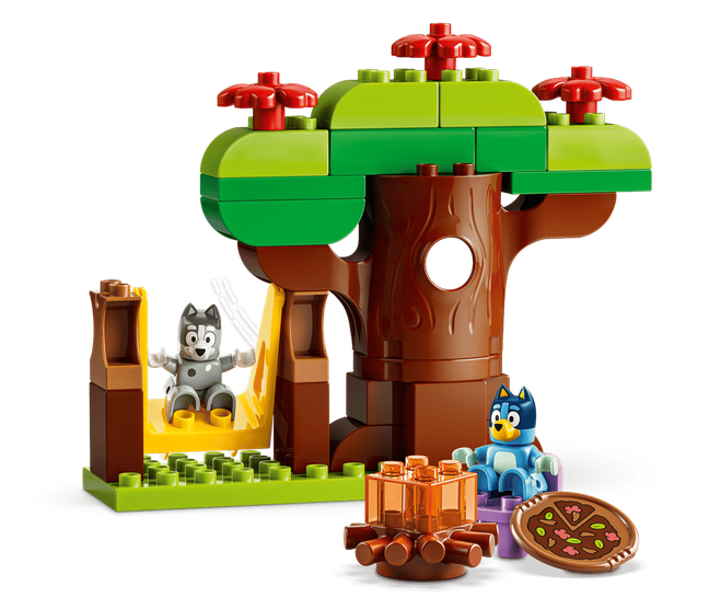 LEGO® Bluey Pizza Girls with Muffin and Bluey