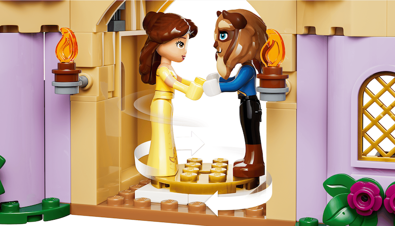 LEGO® ǀ Disney Belle & the Beast's Enchanted Castle 43289