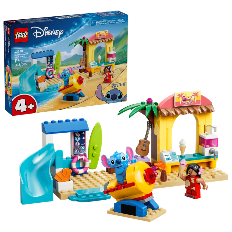 LEGO® ǀ Disney Beach Fun with Lilo & Stitch 43280