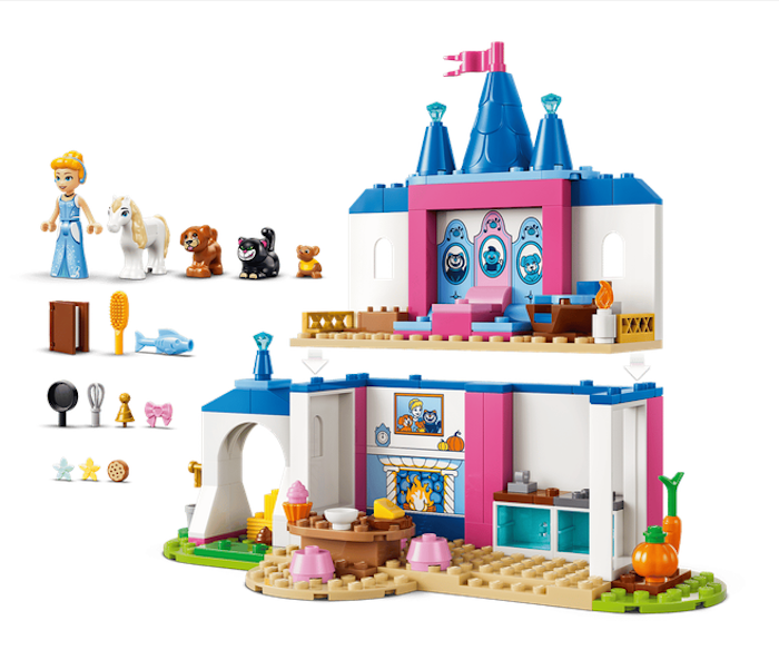 LEGO® ǀ Disney Cinderella Animal Friends Castle 43283