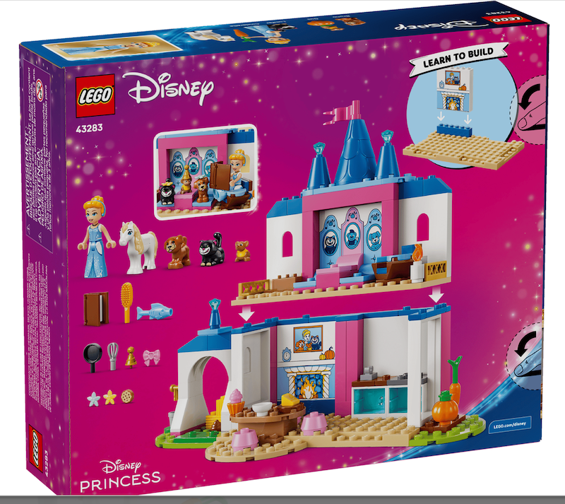 LEGO® ǀ Disney Cinderella Animal Friends Castle 43283