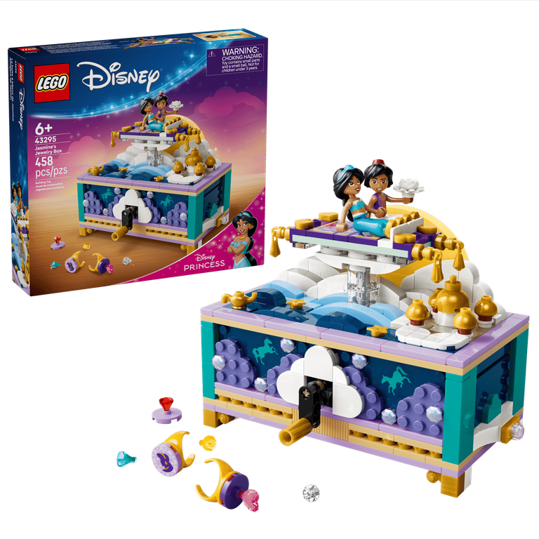 LEGO® ǀ Disney Princess Jasmine's Jewelry Box 43295