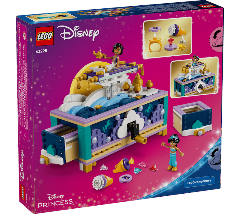 LEGO® ǀ Disney Princess Jasmine's Jewelry Box 43295