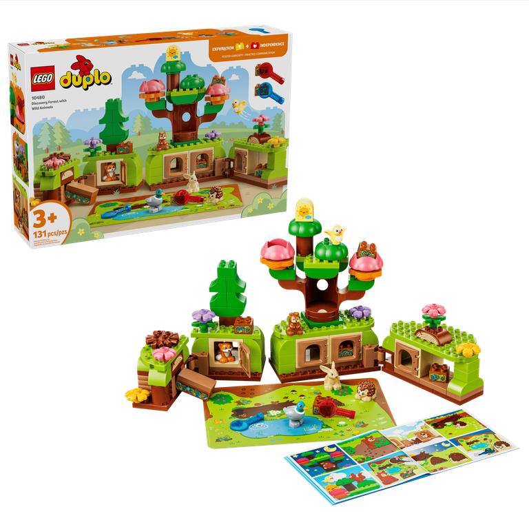 LEGO® DUPLO® Discovery Forest with Wild Animals 10480