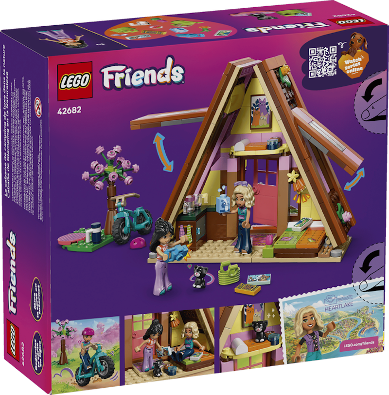 LEGO® Friends Nature Glamping Cabin 42682