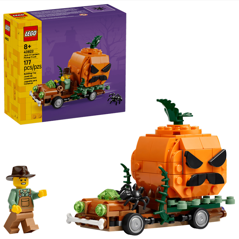 LEGO® Jack-O'-Lantern Pickup Truck 40822