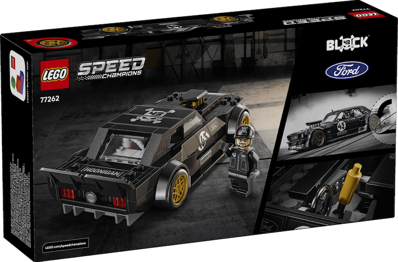 LEGO® Speed Champions Ken Block’s ’65 Ford Mustang Hoonicorn V1 (77262)