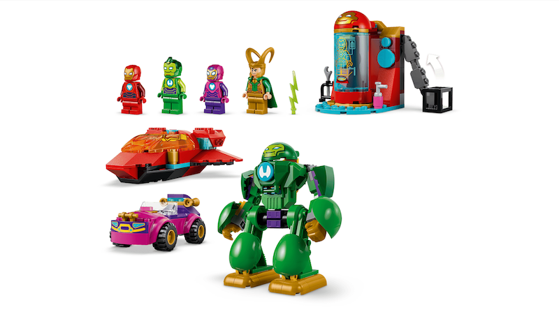 LEGO® ǀ Marvel Loki vs. Team Iron Man 11211