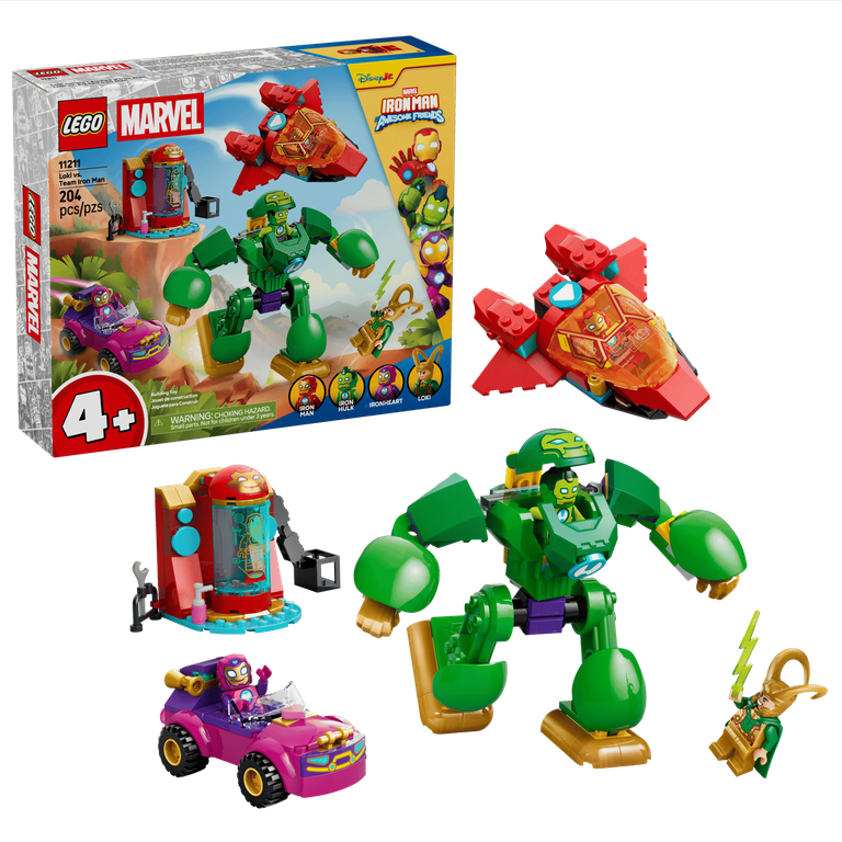 LEGO® ǀ Marvel Loki vs. Team Iron Man 11211