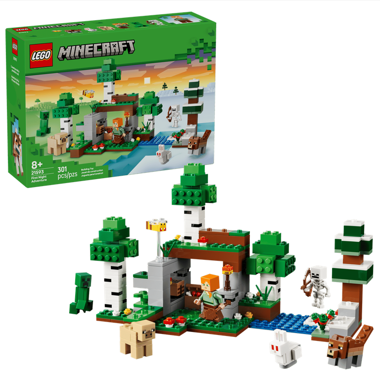 LEGO® Minecraft®  First Night Adventure 21593