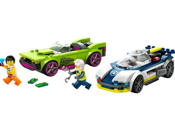 LEGO® City Police Car and Muscle Car Chase