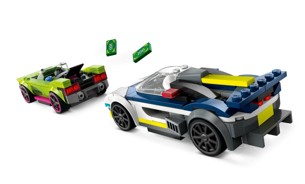 LEGO® City Police Car and Muscle Car Chase