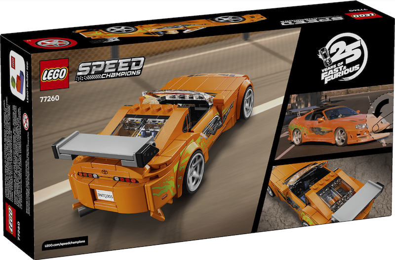 LEGO® Speed Champions Fast and The Furious Toyota Supra MK4 (77260)