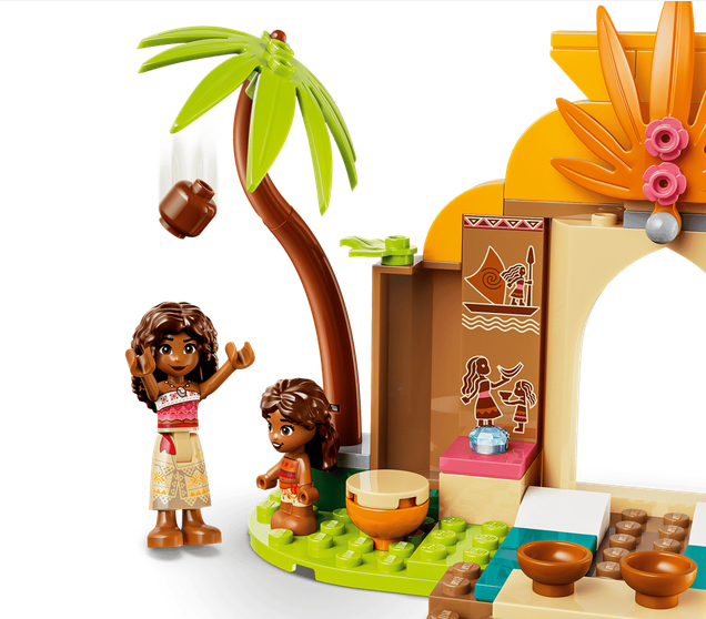 LEGO® ǀ Disney Moana Village House & Boat 43282
