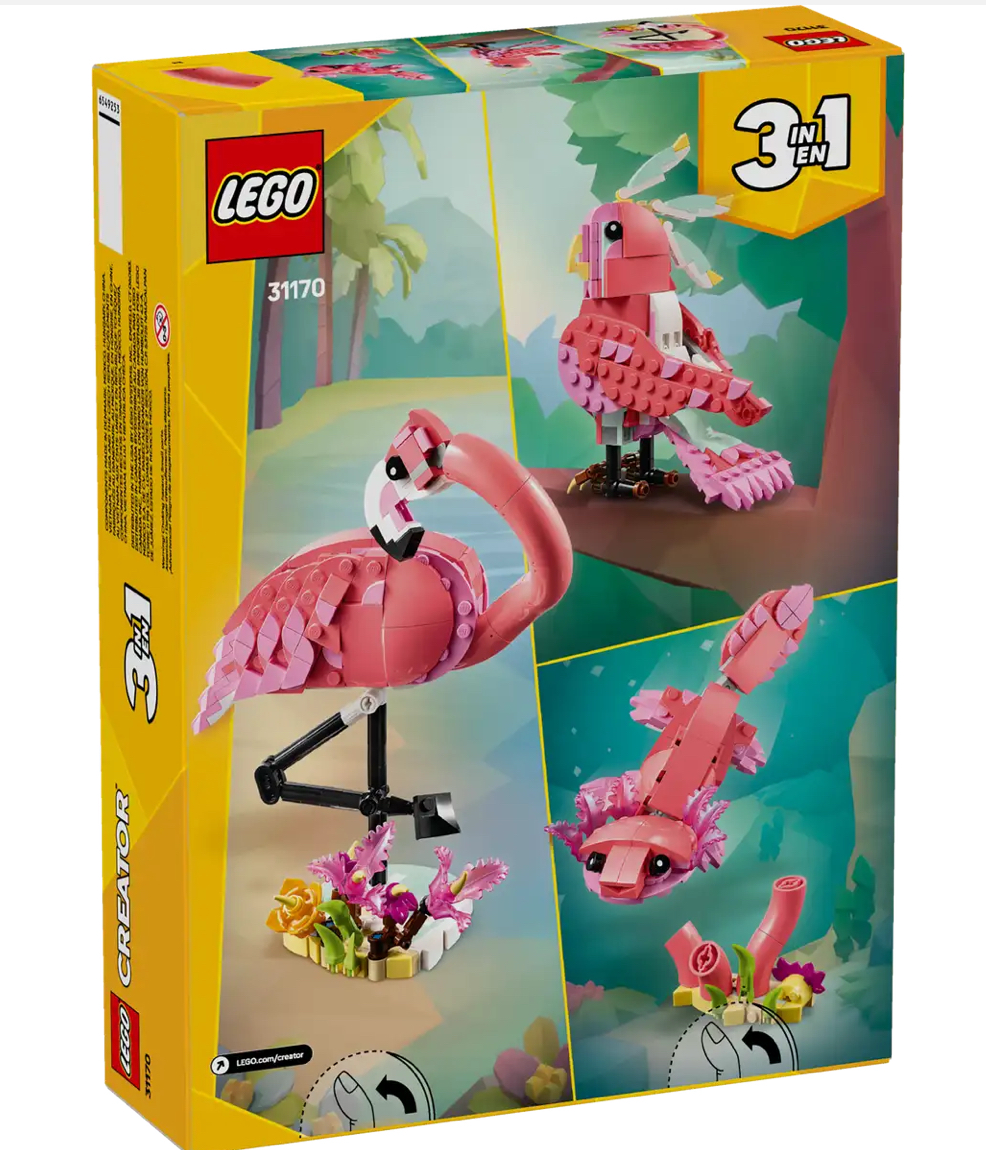 Wild Animals: Pink Flamingo