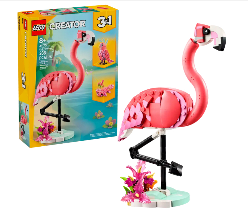 Wild Animals: Pink Flamingo