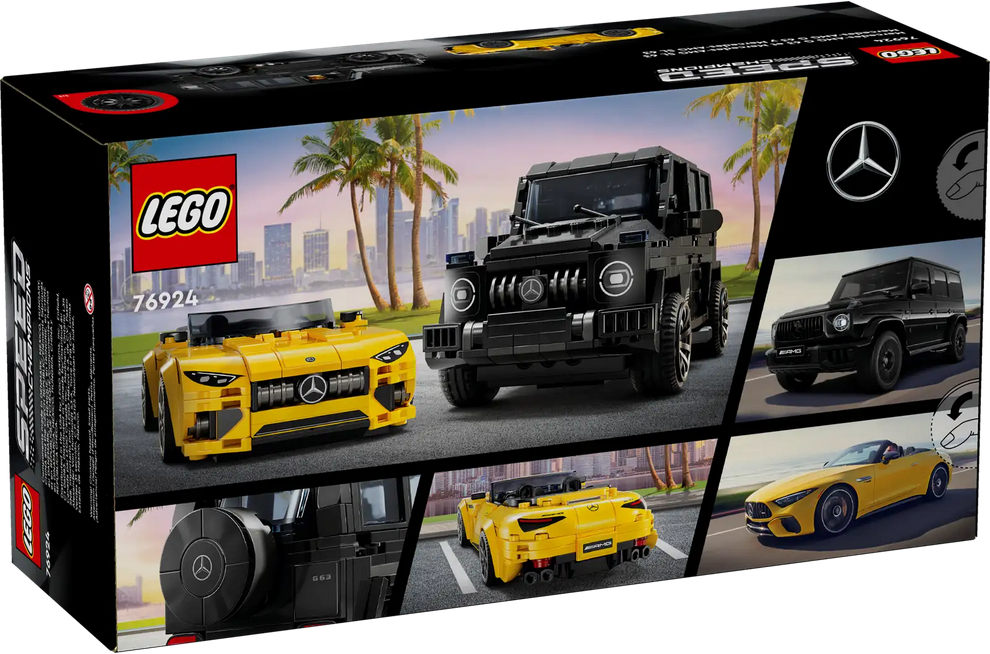 LEGO® Speed Champions Mercedes-AMG G 63 & Mercedes-AMG SL 63