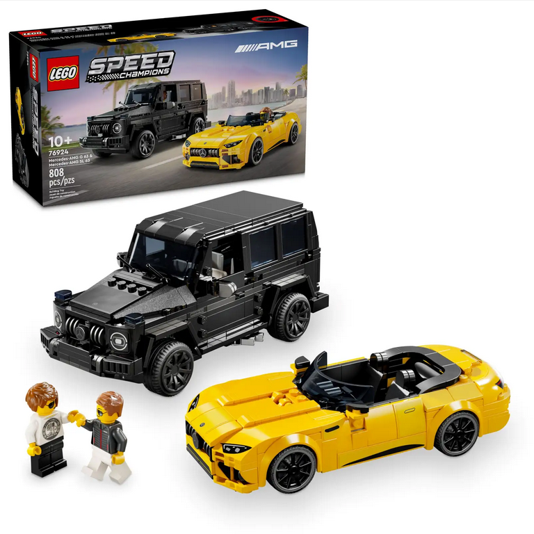 LEGO® Speed Champions Mercedes-AMG G 63 & Mercedes-AMG SL 63