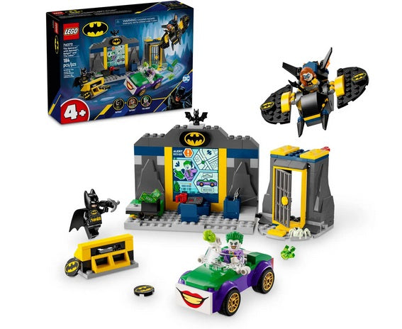 The Batcave™ with Batman™, Batgirl™ and The Joker™