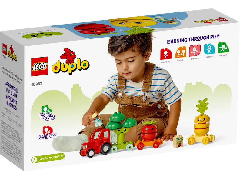 The LEGO® DUPLO® Fruit and Vegetable Tractor