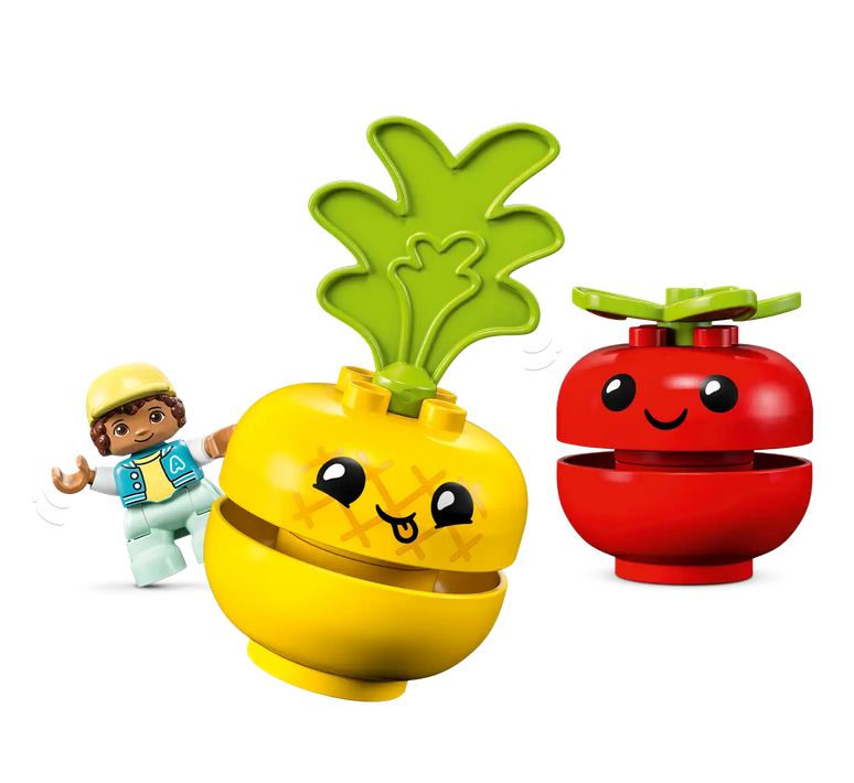 The LEGO® DUPLO® Fruit and Vegetable Tractor