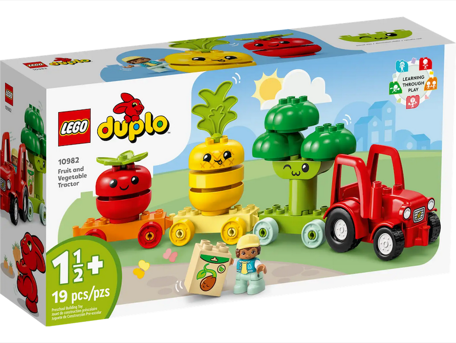 The LEGO® DUPLO® Fruit and Vegetable Tractor