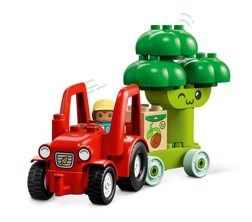 The LEGO® DUPLO® Fruit and Vegetable Tractor